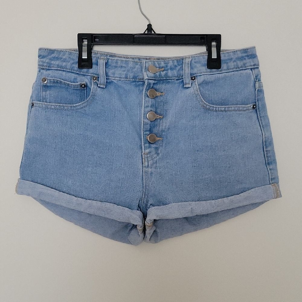 Forever 21 Light Blue Jean Shorts Size 29 waist